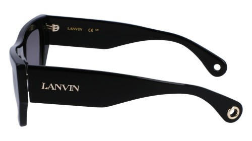 Lanvin LNV652S - 001 - 55 Lunettes de soleil Noir Angulaire