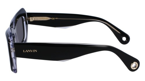 Lanvin LNV662S - 010 - 54 Lunettes de soleil Noir Angulaire
