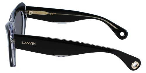 Lanvin LNV663S - 010 - 53 Lunettes de soleil Noir Œil de chat