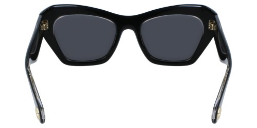 Lanvin LNV663S - 010 - 53 Lunettes de soleil Noir Œil de chat