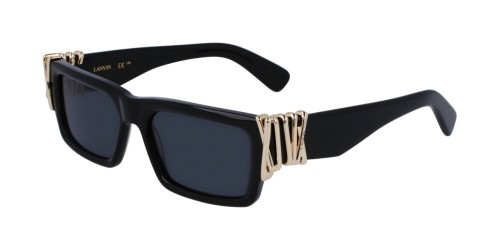 Lanvin LNV665S - 001 - 54 Lunettes de soleil Noir Angulaire