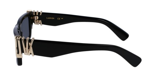 Lanvin LNV665S - 001 - 54 Lunettes de soleil Noir Angulaire