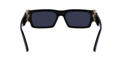 Lanvin LNV665S - 001 - 54 Lunettes de soleil Noir Angulaire