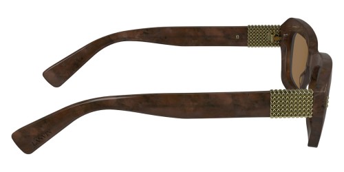 Lanvin LNV667S - 238 - 52 Lunettes de soleil Marron Angulaire