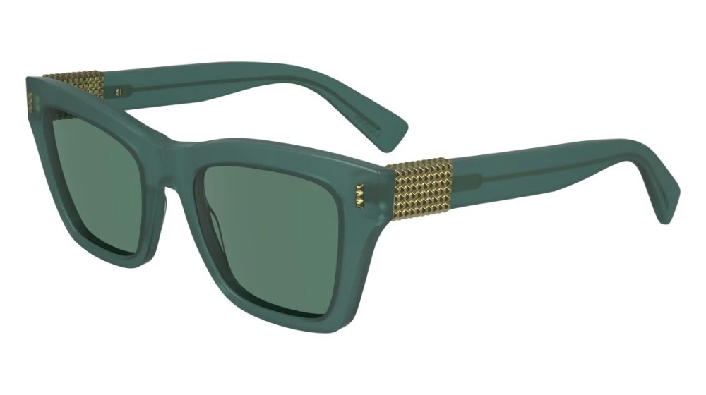 Lanvin LNV668S - 330 - 51 Lunettes de soleil Vert Angulaire