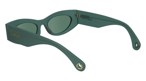 Lanvin LNV669S - 330 - 52 Lunettes de soleil Vert Œil de chat