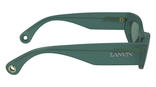 Lanvin LNV669S - 330 - 52 Lunettes de soleil Vert Œil de chat