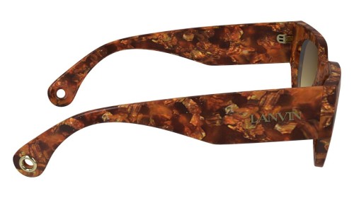 Lanvin LNV670S - 730 - 51 Lunettes de soleil Havanna Square