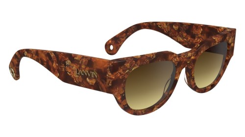 Lanvin LNV670S - 730 - 51 Lunettes de soleil Havanna Square
