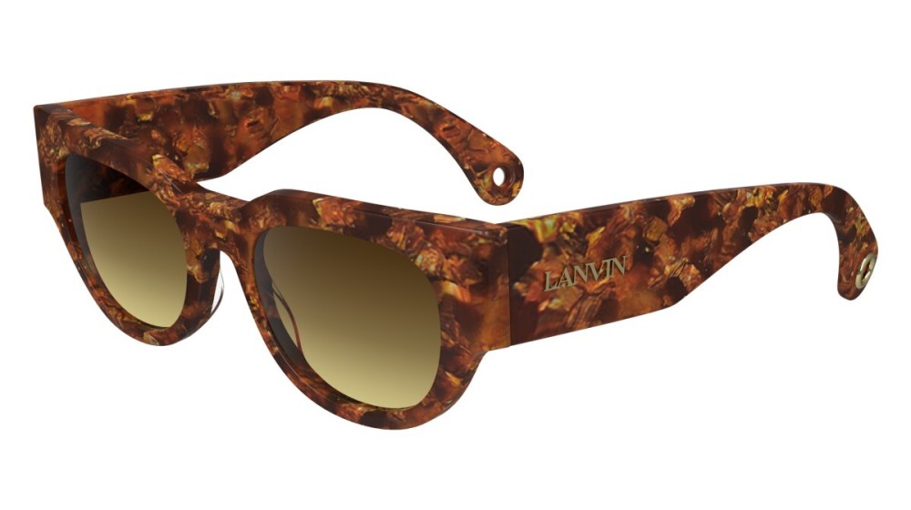Lanvin LNV670S - 730 - 51 Lunettes de soleil Havanna Square