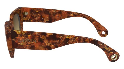 Lanvin LNV670S - 730 - 51 Lunettes de soleil Havanna Square
