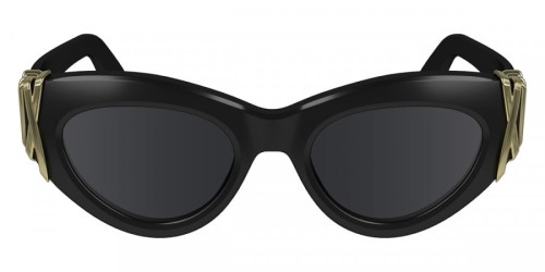 Lanvin LNV671S - 001 - 50 Lunettes de soleil Noir Œil de chat