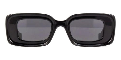 Loewe LW40101I - 01A - 46 Lunettes de soleil Black Square
