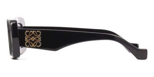 Loewe LW40101I - 01A - 46 Lunettes de soleil Black Square