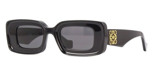 Loewe LW40101I - 01A - 46 Lunettes de soleil Black Square