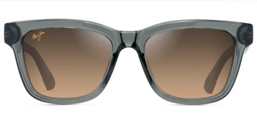 Maui Jim MJ0644S HANOHANO - 004 - 53 - AVEC DES VERRES POLARISÉS Lunettes de soleil Vert Angulaire