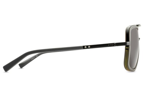 Dita MACH ONE DRX-2030 TITANIUM - V - 59 Lunettes de soleil Noir Pilote (Aviateur)