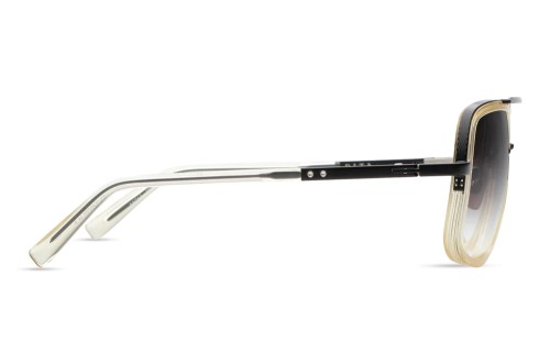 Dita MACH ONE DRX-2030 TITANIUM - W - 59 Lunettes de soleil Noir, Or Pilote (Aviateur)