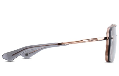 Dita MACH SIX//TITANIUM DTS121 - 02 - 62 Lunettes de soleil Or rose, Argent Pilote (Aviateur)