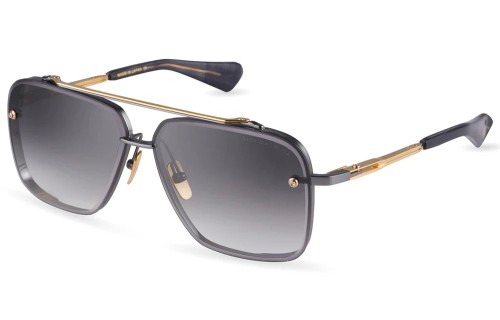 Dita MACH SIX//TITANIUM DTS121 - 05 - 62 Lunettes de soleil Pilot (Aviator)