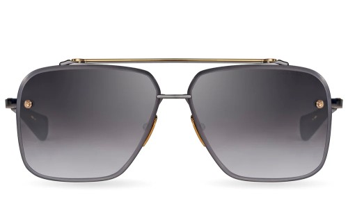 Dita MACH SIX//TITANIUM DTS121 - 05 - 62 Lunettes de soleil Pilot (Aviator)