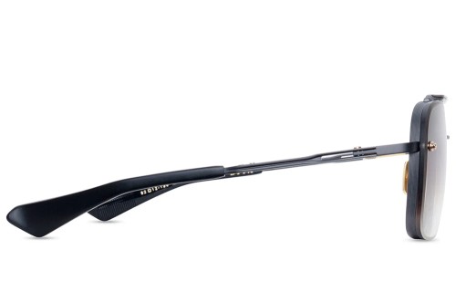 Dita MACH SIX//TITANIUM DTS121 - 03 - 62 Lunettes de soleil Black Pilot (Aviator)