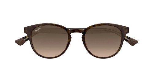Maui Jim MJ0636S HIEHIE - 002 - 50 - AVEC DES VERRES POLARISÉS Lunettes de soleil Havana Pillow (Rounded)