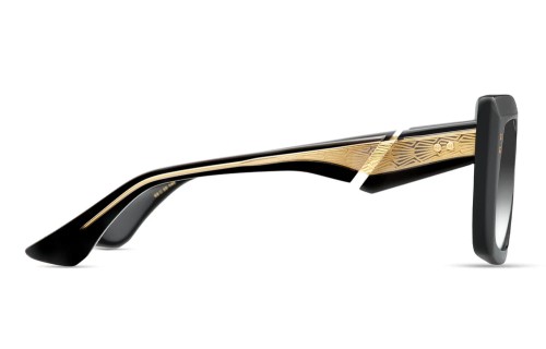 Dita MAHINE DTS437-A - 01 - 53 Lunettes de soleil Noir, Or Angulaire