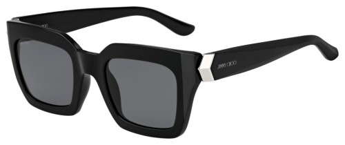 Jimmy Choo MAIKA/S - 807IR - 50 Lunettes de soleil Noir Angulaire