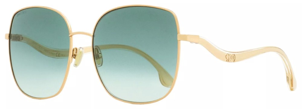 Jimmy Choo MAMIE/S - DDBEZ - 60 Lunettes de soleil Or Coussin arrondi