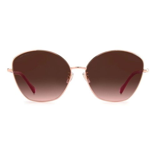Jimmy Choo MARILIA/G/SK - N6EM2 - 63 Lunettes de soleil Or rose, Rose Papillon