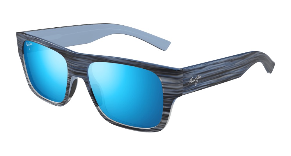 Maui Jim MJ0873S KEAHI - 002 - 56 - AVEC DES VERRES POLARISÉS Lunettes de soleil Square