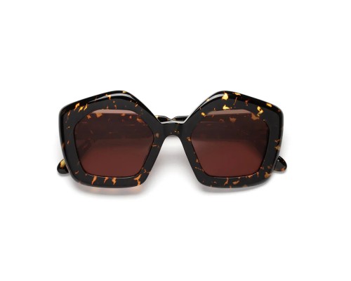 Marni MHL Laughing Waters Salty - 51 Lunettes de soleil Havana Square