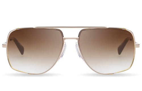Dita MIDNIGHT SPECIAL TITANIUM DRX-2010 - D - 60 Lunettes de soleil Or Pilote (Aviateur)