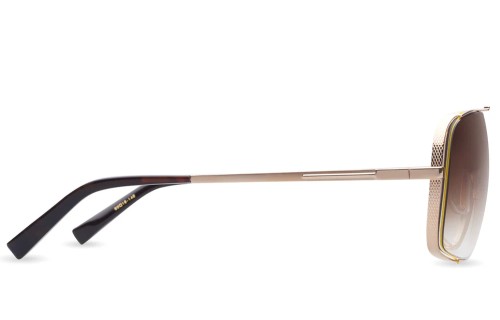 Dita MIDNIGHT SPECIAL TITANIUM DRX-2010 - D - 60 Lunettes de soleil Or Pilote (Aviateur)