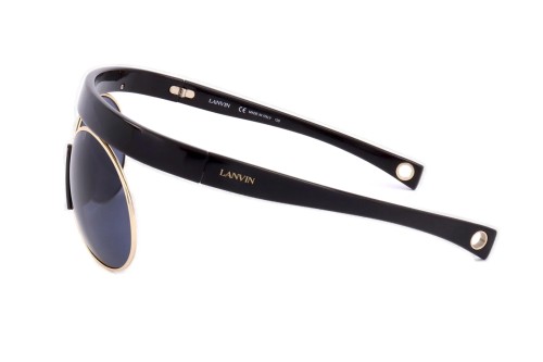Lanvin LNV101S - 200 - 64 Lunettes de soleil Or, Noir Spécial