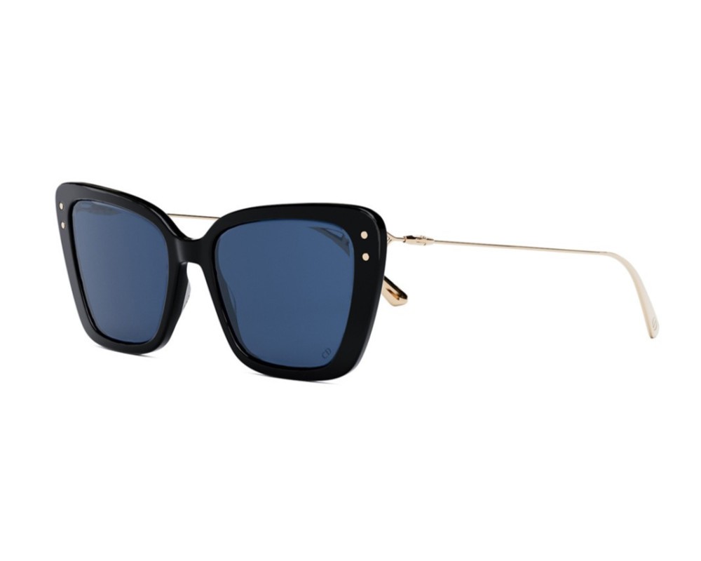 Dior MISSDIOR B5I - 12B0 A - 54 Lunettes de soleil Noir, Or Papillon
