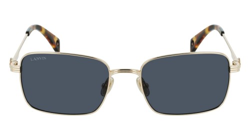 Lanvin LNV104S - 710 - 56 Lunettes de soleil Or, Havane Angulaire