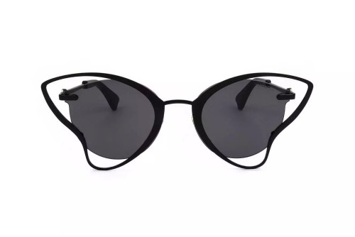 Moncler ML0136-P - 01A - 58 Lunettes de soleil Noir Œil de chat