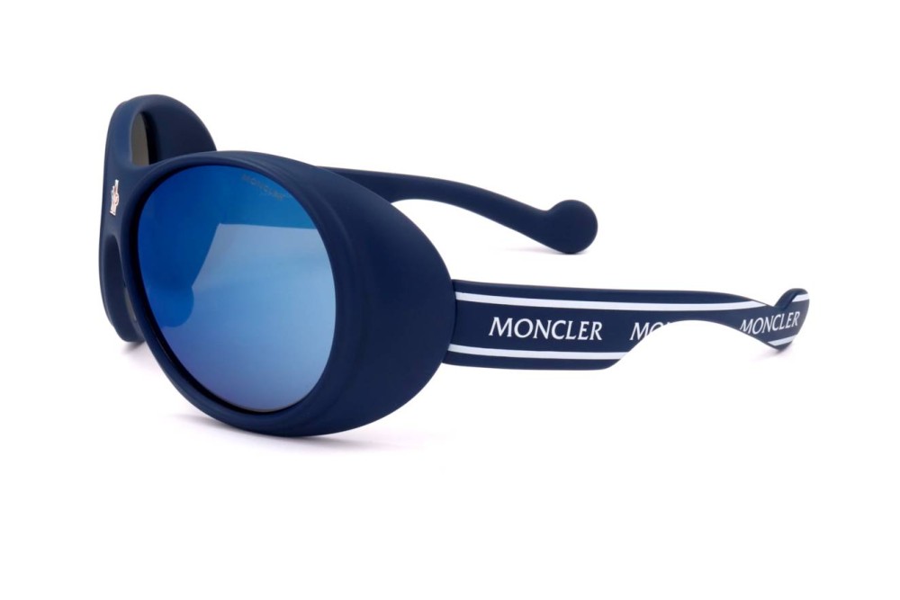 Moncler ML0148 - 91X - 64 Lunettes de soleil Blue Butterfly