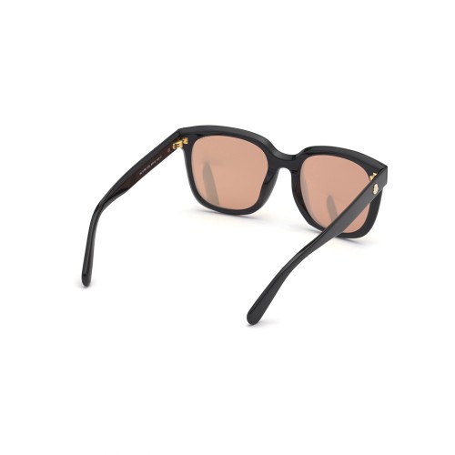Moncler ML0198 BIOBEAM - 01G - 55 Lunettes de soleil Noir Angulaire