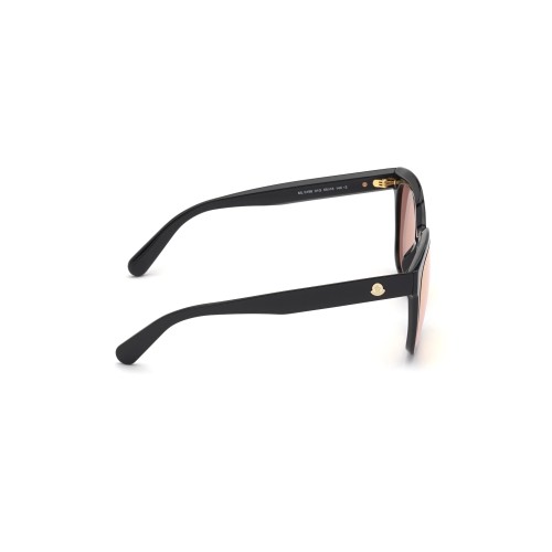Moncler ML0198 BIOBEAM - 01G - 55 Lunettes de soleil Noir Angulaire