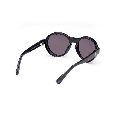 Moncler ML0205 STERADIAN - 01A - 56 Lunettes de soleil Noir Ovale