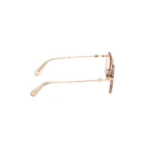 Moncler ML0214 - 33Z - 54 Lunettes de soleil Or rose Pilote (Aviateur)
