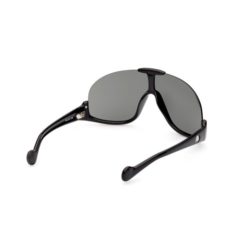 Moncler ML0230 VISSEUR - 01A - 142 Lunettes de soleil Noir Bouclier
