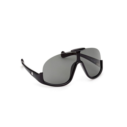 Moncler ML0230 VISSEUR - 01A - 142 Lunettes de soleil Noir Bouclier