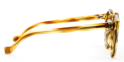 Loewe LW40053U - 53F - 59 Lunettes de soleil Havane Coussin arrondi