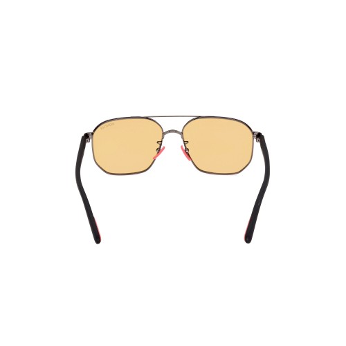 Moncler ML0242-H FLAPERON - 08E - 56 Lunettes de soleil Noir Pilote (Aviateur)
