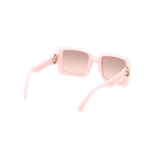 Moncler ML0244 PROMENADE - 72Z - 53 Lunettes de soleil Rose Angulaire