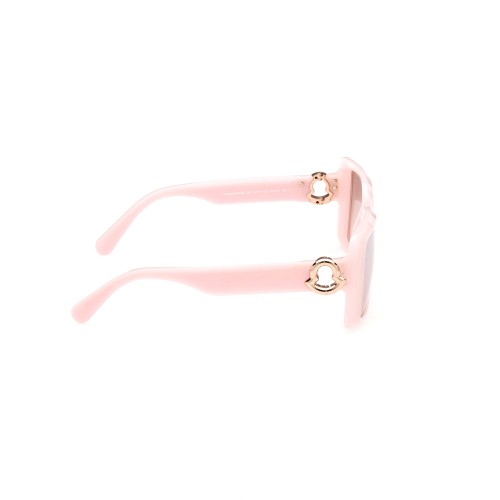 Moncler ML0244 PROMENADE - 72Z - 53 Lunettes de soleil Rose Angulaire